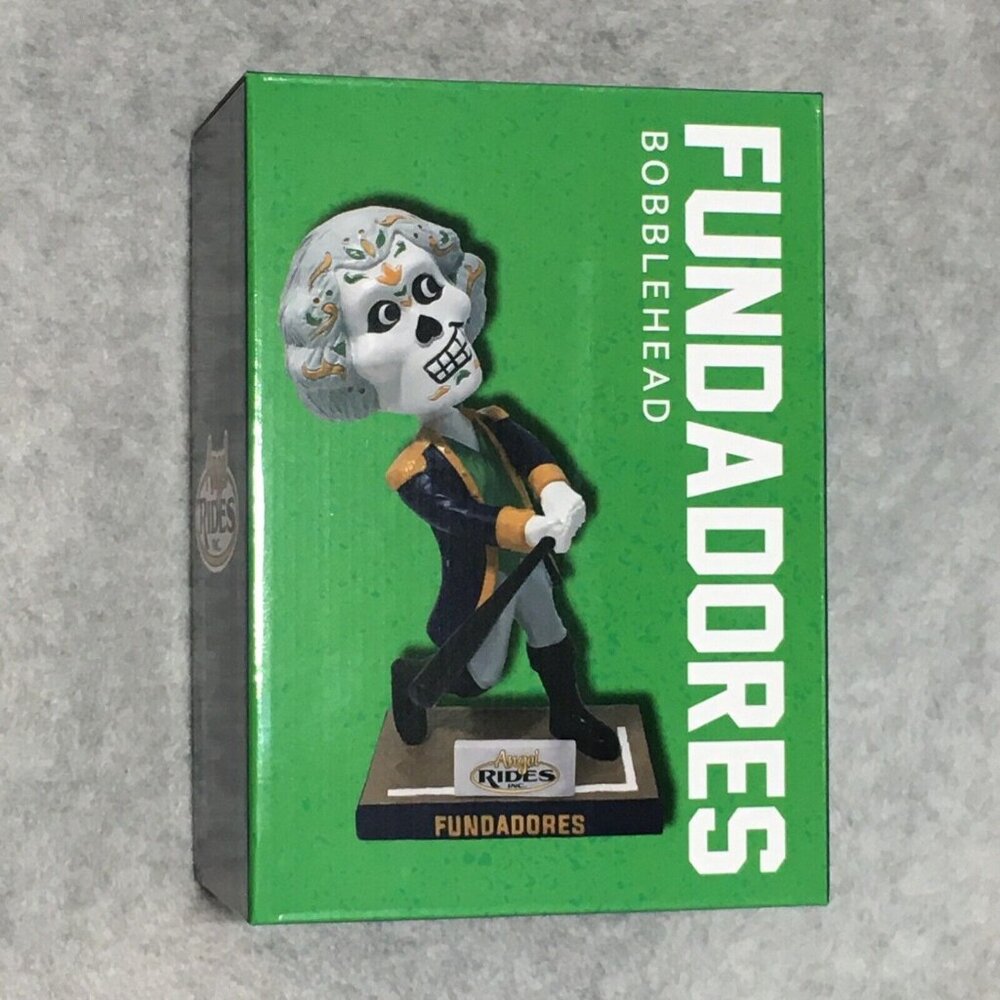 George Washington “Sugar Skull” Bobblehead Fredericksburg Nationals SGA 05/05/24